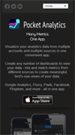 Mobile Screenshot of pocketanalytics.com